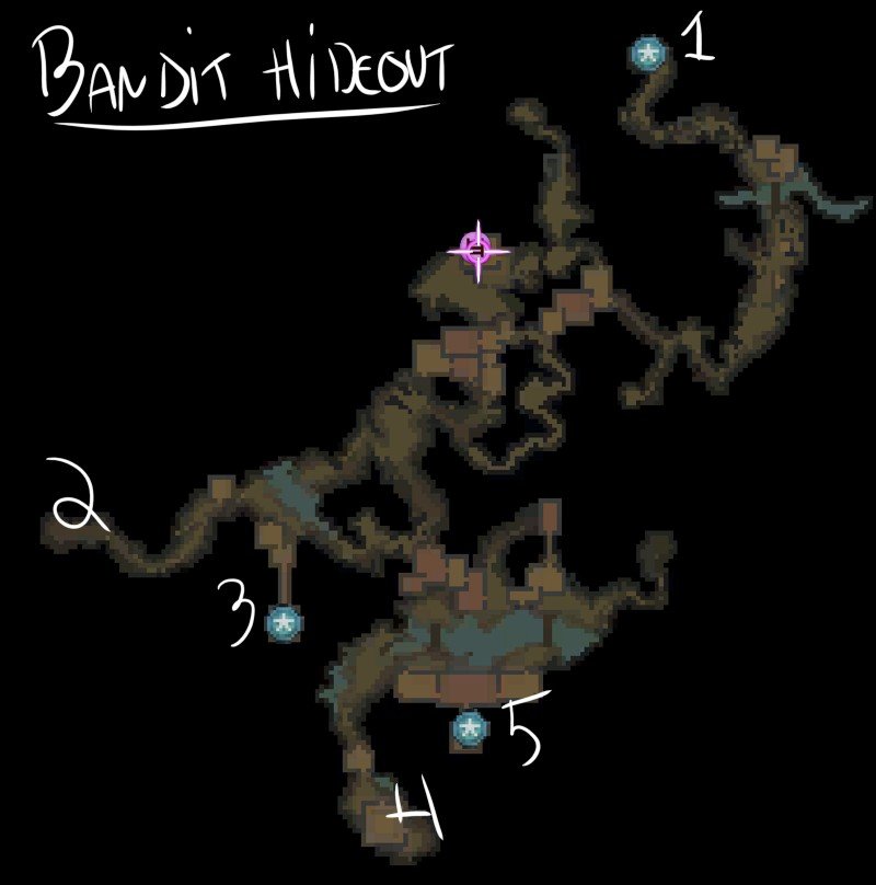 Bandit Hideout Map