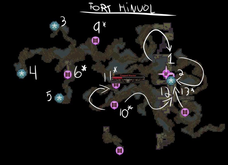 Fort Hinuol Map 1