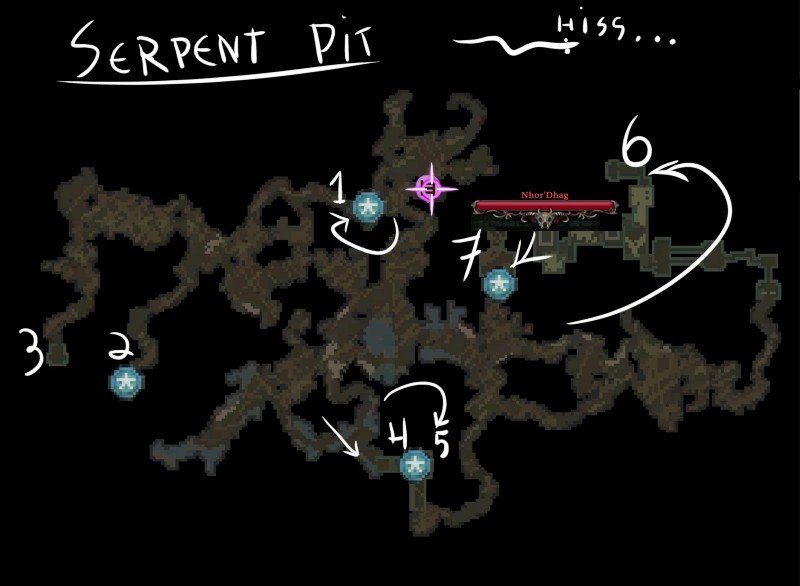 Serpent Pit Map