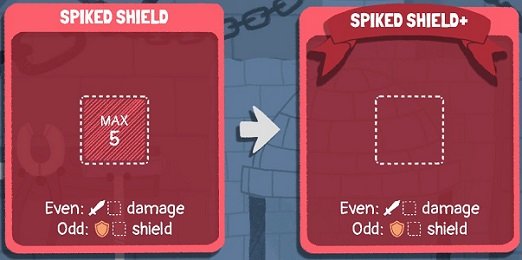 Spiked shield