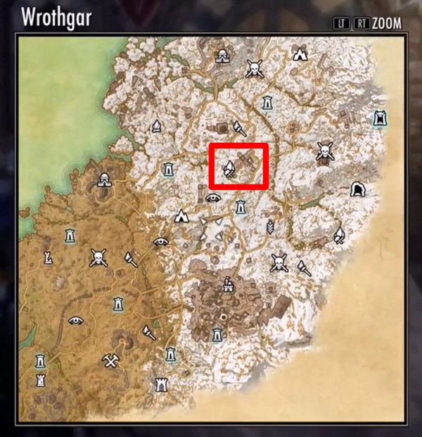 Morkuldin Forge location