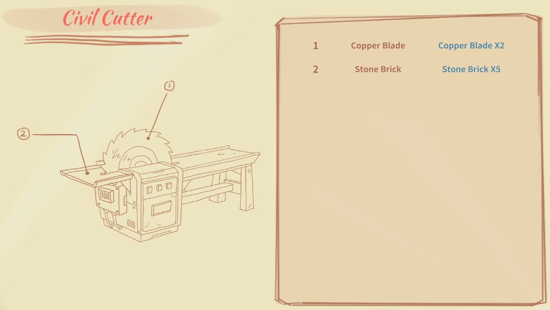 How to build the civil cutter