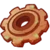 Roue dentée en cuivre