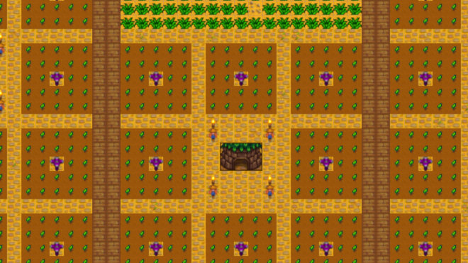 Junimo hut grid