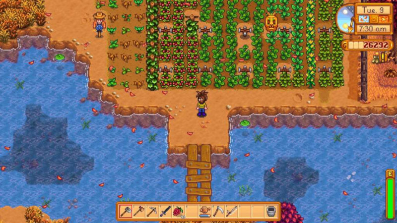 Спринклер stardew valley схема